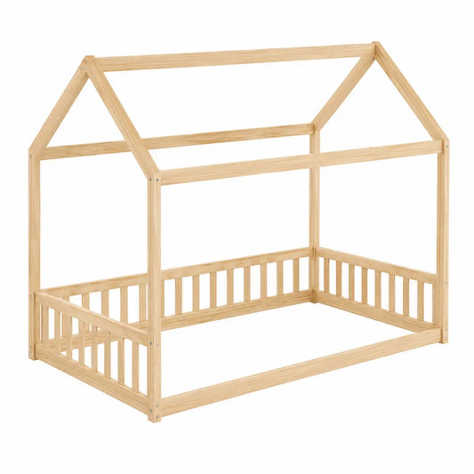 Cama Infantil de Madera de Pino
